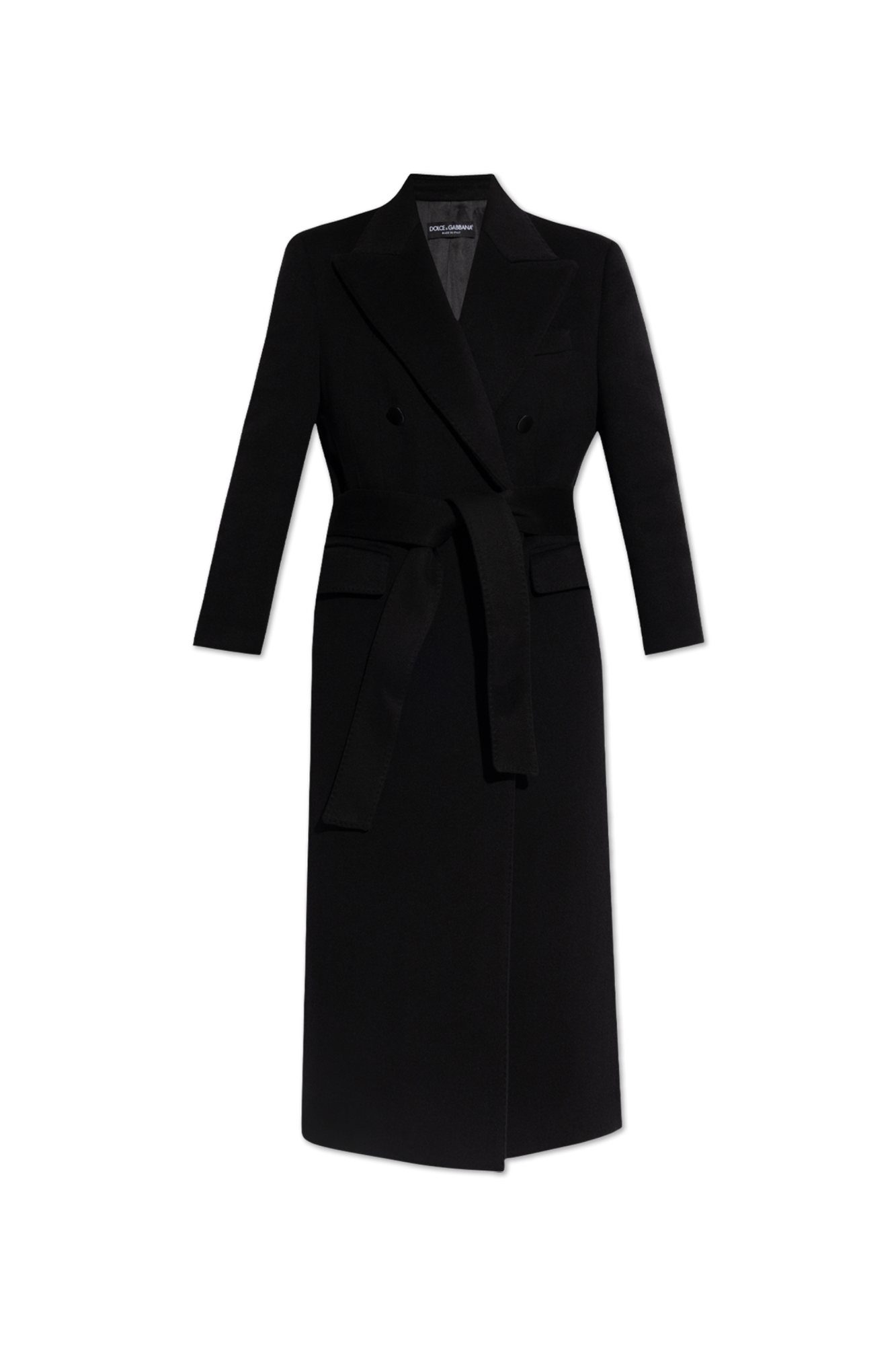 コート Dolce & Gabbana Black cashmere coat (F0E2QTFU292 N0000) Black Cashmere coat Dolce & Gabbana - Vitkac Canada